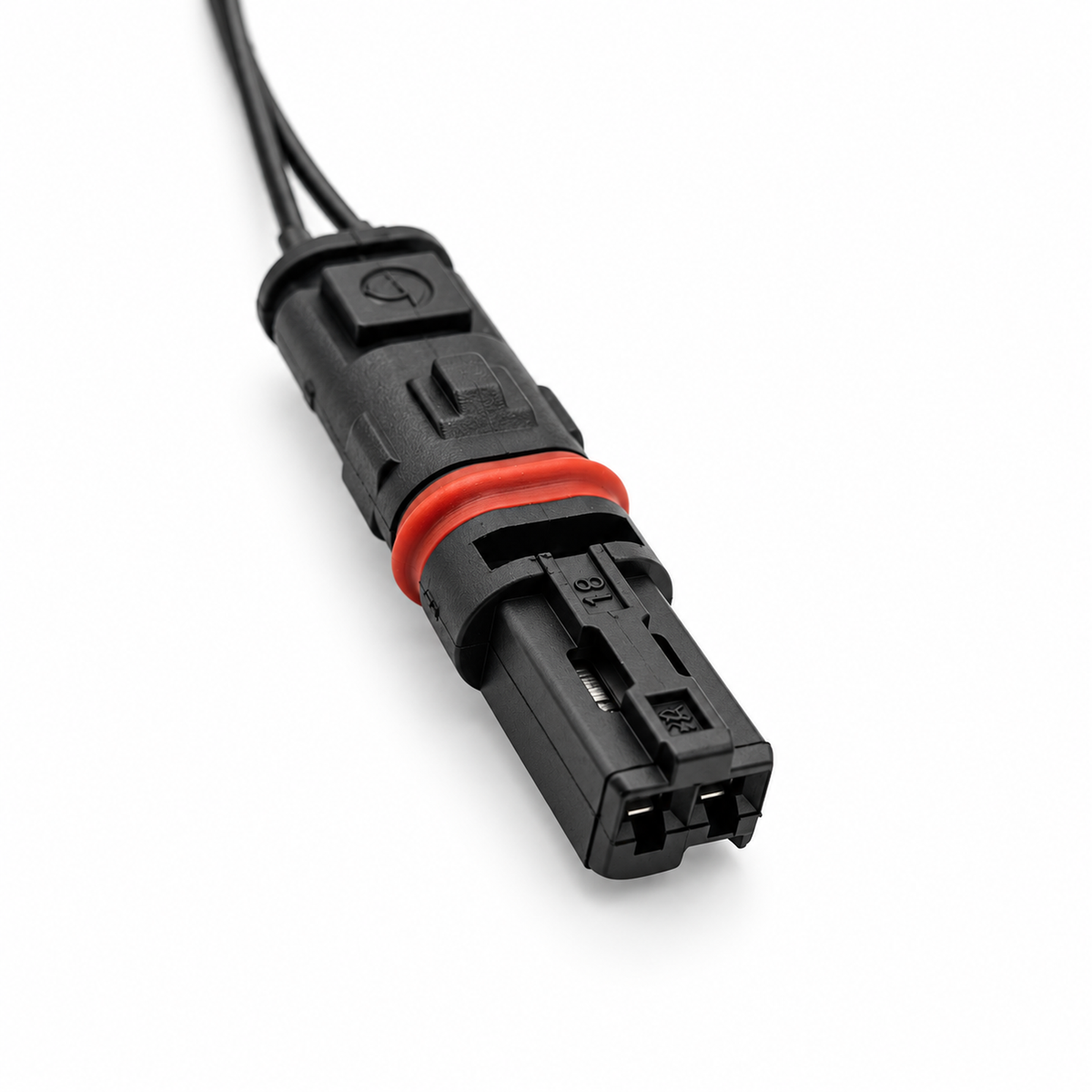 2 Pin Car Modified Door Handle Plug Rearview Mirror Heating Socket Female Male Connector Wiring – SP076/M+Fcable – image 4