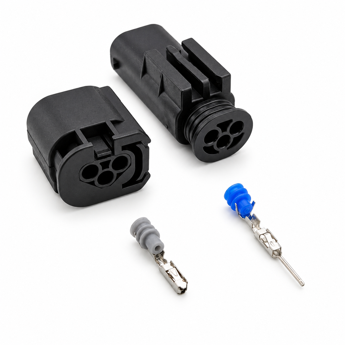 3 Pin Connector Pressure Switch Cold Air Pressure Sensor Sealed Throttle Pedal Plug AC For BMW – SP077/3Pin/M+F – image 2