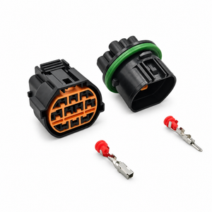 10 Pin HP066-10021 GL221-10021 Automotive Headlight Assembly Wiring Plug Socket Starter For – SP079/10pin-M+F – image 5