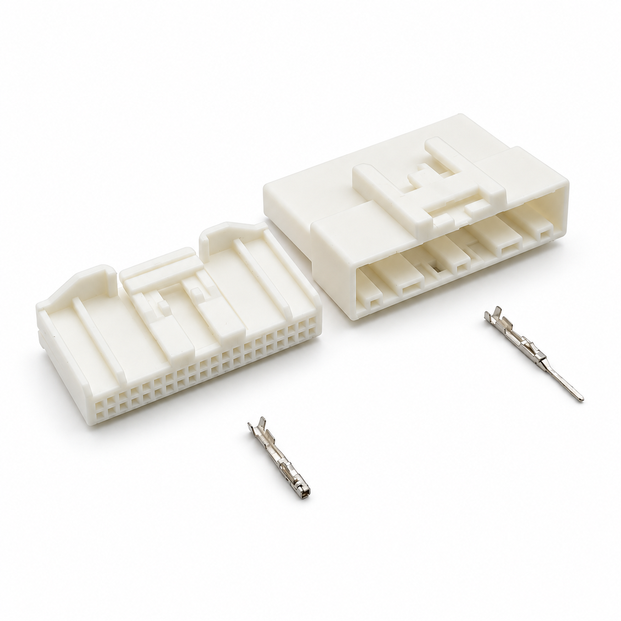 40 Pin Connector AC Wire Cable Sockets With Terminals For Nissan 1674312-1 1318389-1 – SP081/40Pin/M+F – image 1