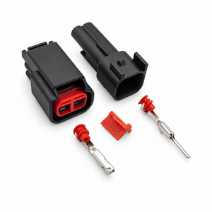 2 Pin Connector COP Plug Pencil Ignition Coils Auto Audio Connector for Ford Focus Mondeo Kuga – SP082/2Pin/M+F – image 3