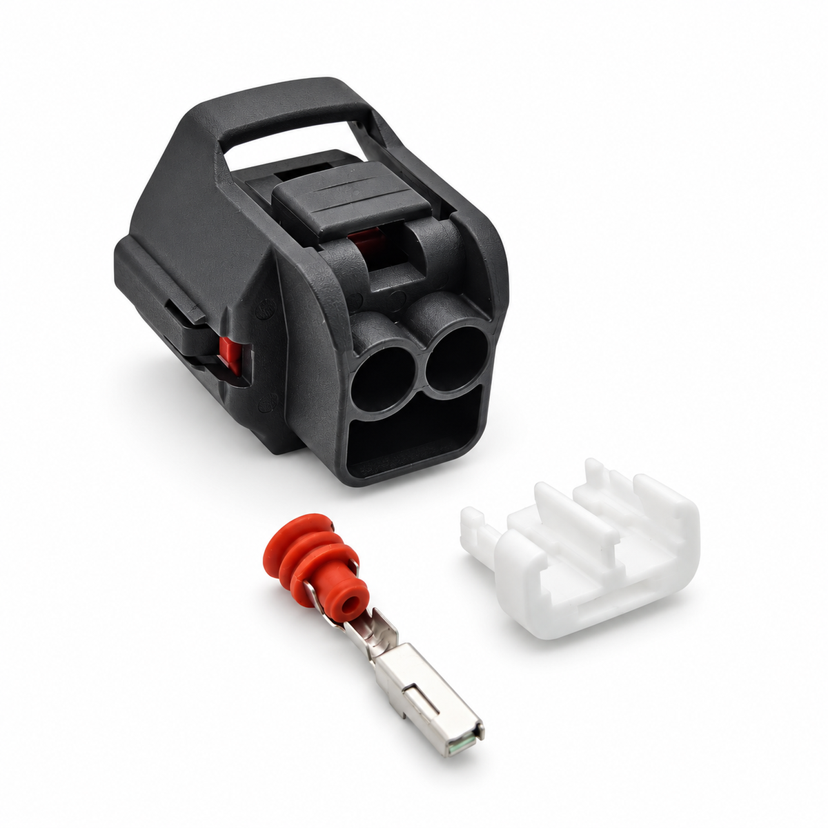2 Pin Connector For Toyota Lexus Scion 2 way Connector plug - 7283-7020-10 / 90980-10899 – SP096/2pin – image 1