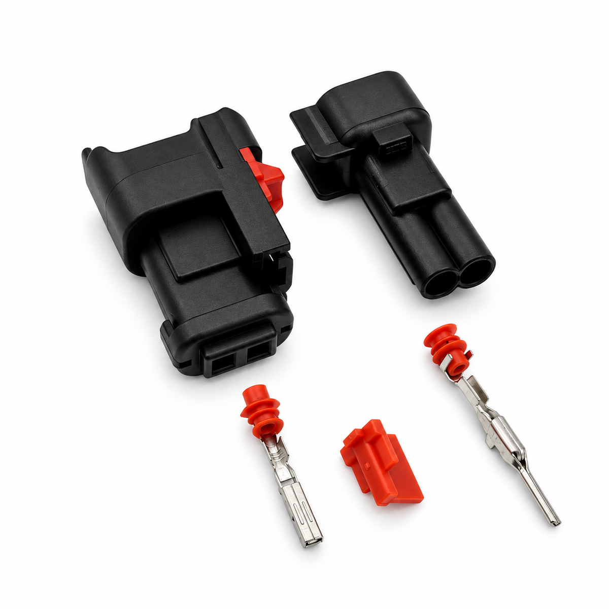 2 Pin Male Female Electrical Connector Harness Nozzle Horn Reverse Switch ABS For Ford Focus – SP099/2pinM+F – image 1