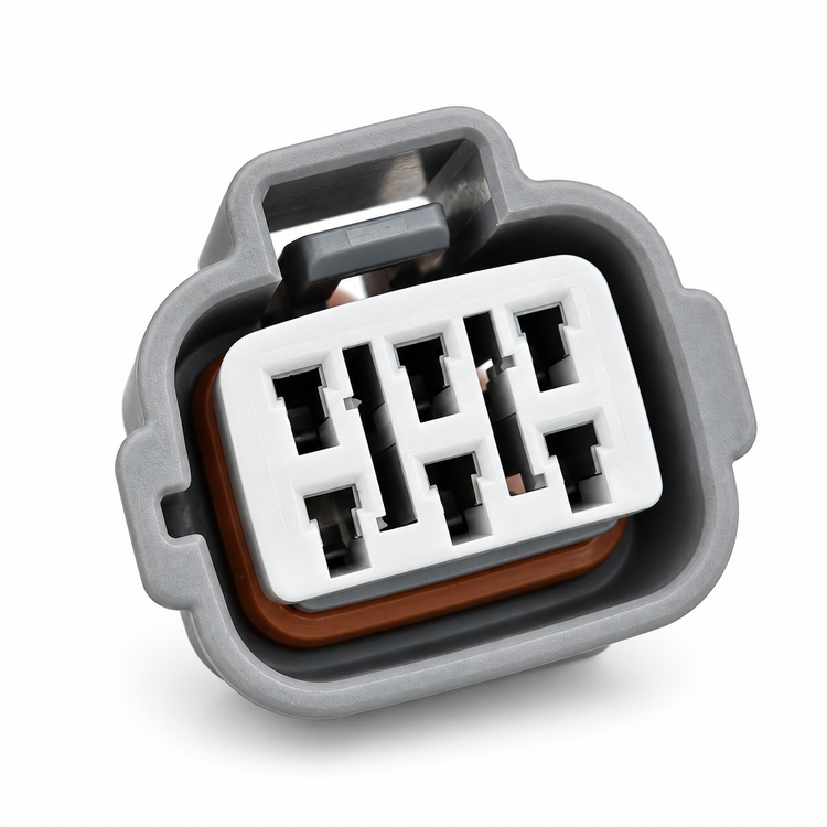 6 Pin TS Accelerator Pedal Plug Light Lamp Socket Car Water Spray Relay Controller pressure – SP103/6pin-M+F – image 3