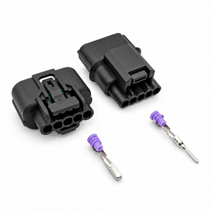 5 Pin 6189-1081 6918-2128 Automotive Waterproof Plugs Auto Intake Pressure Oxygen Sensor Plug – SP104/5pinM+F – image 1