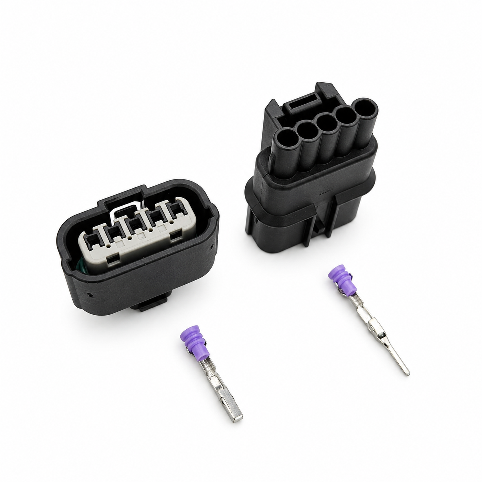 5 Pin 6189-1081 6918-2128 Automotive Waterproof Plugs Auto Intake Pressure Oxygen Sensor Plug – SP104/5pinM+F – image 2