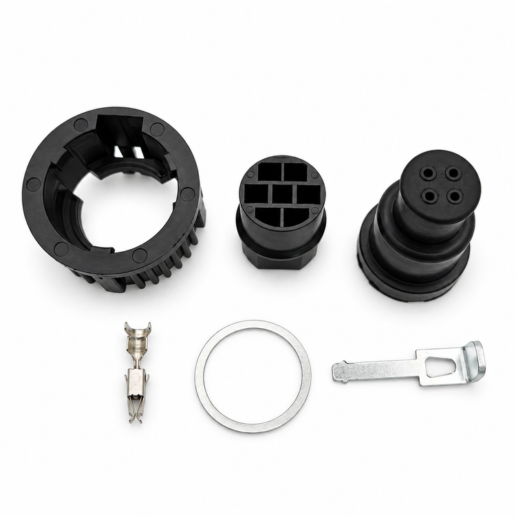 4 Pin Connector 3.5 Series Auto Parts Car Wiring Terminal Waterproof Socket – SP128/4Pin-Connector – image 2