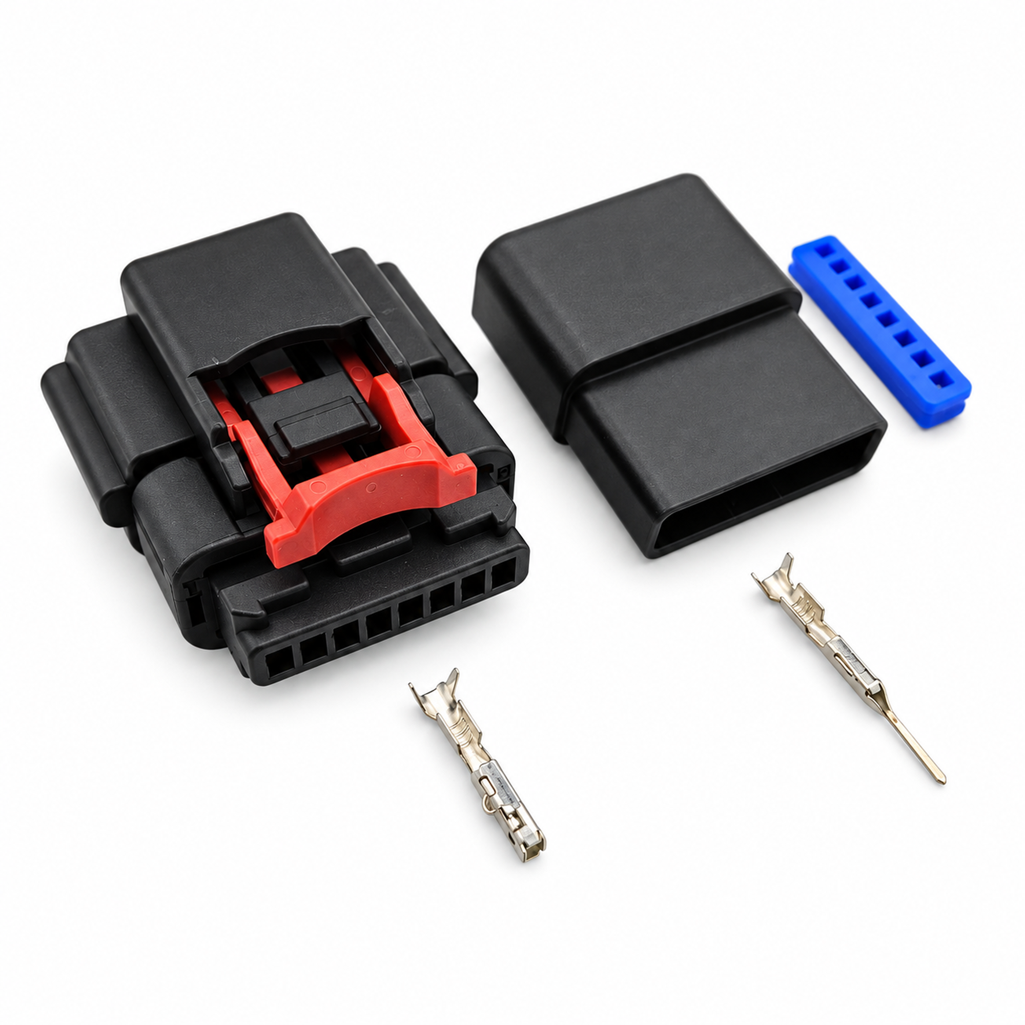 8 Pin Connector Male and Female ATSSPB-C08C-1AK Sensor Plug MAF Air Flow Meter For Vauxhall Nissan – SP140/8Pin-M+F – image 1