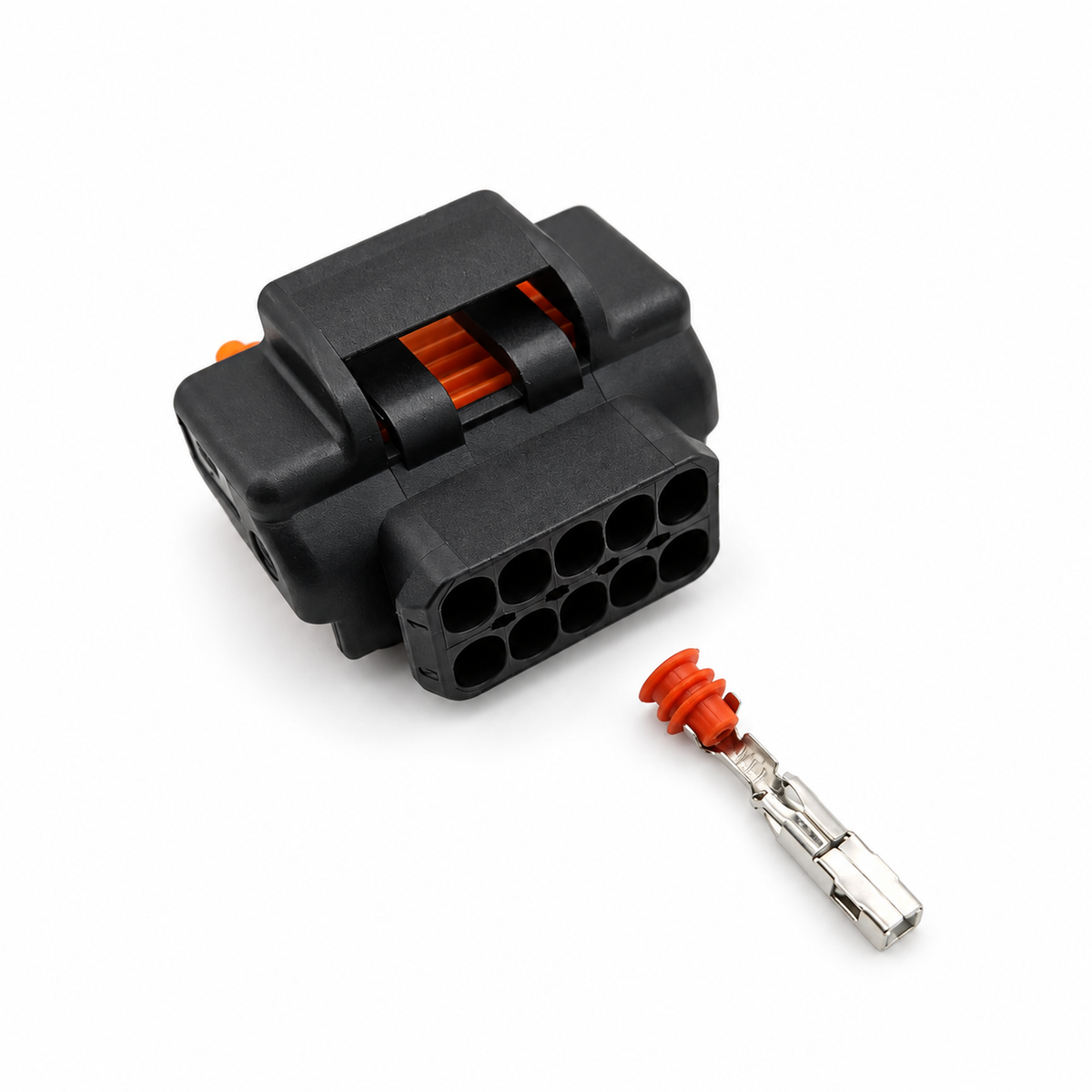 10 Pin Connector Headlight Fusebox Socket For Renault Peugeot Vauxhall 98788-1201 – SP142/10Pin – image 1