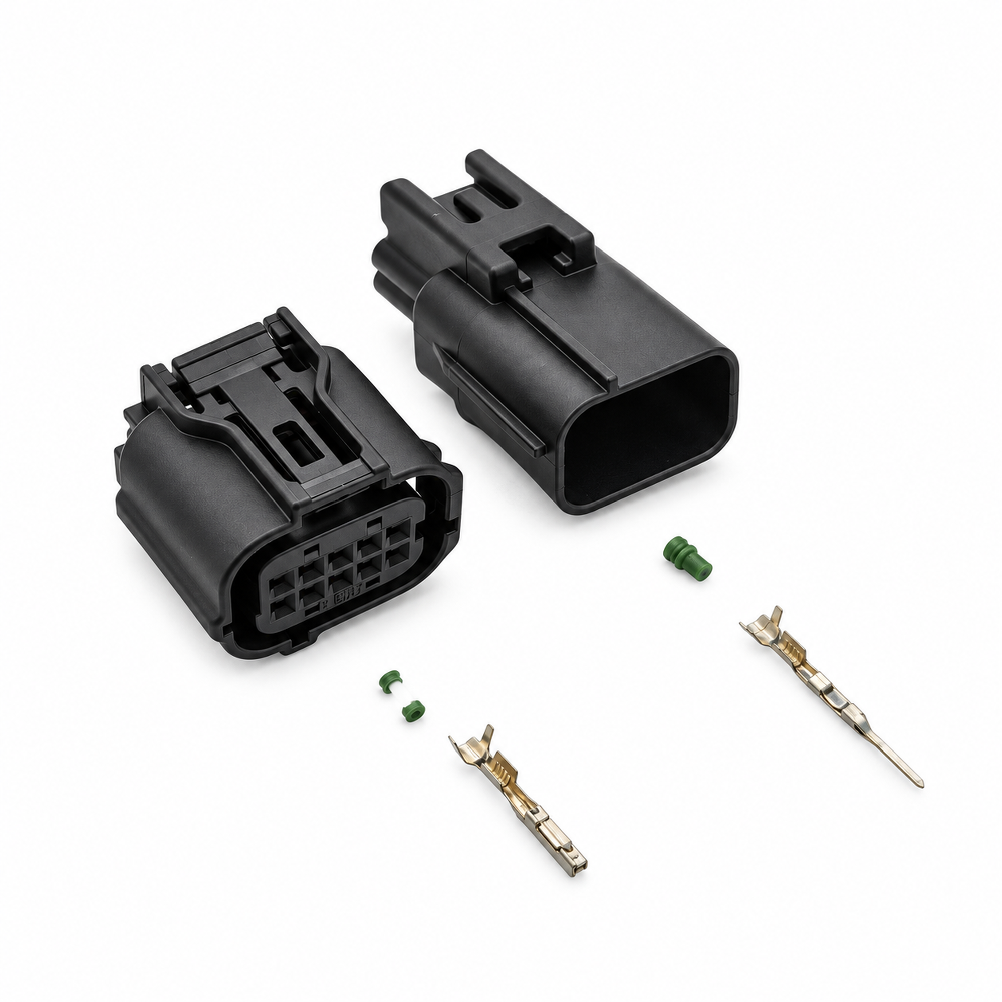 10 Pin Connector Male and Female 12380 6189-1134 6188-0696 Socket Radar Sensor Distance Sensor – SP143/10-Pin/M+F – image 3