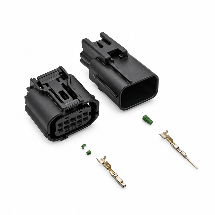 10 Pin Connector Male and Female 12380 6189-1134 6188-0696 Socket Radar Sensor Distance Sensor – SP143/10-Pin/M+F – image 3