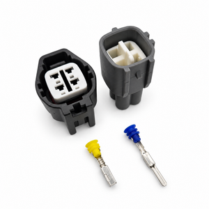 4 Pin Connector Female and Male Automotive Waterproof Oxygen Sensor Wire Harness 6189-0256 For – SP144/4Pin-M+F – image 1