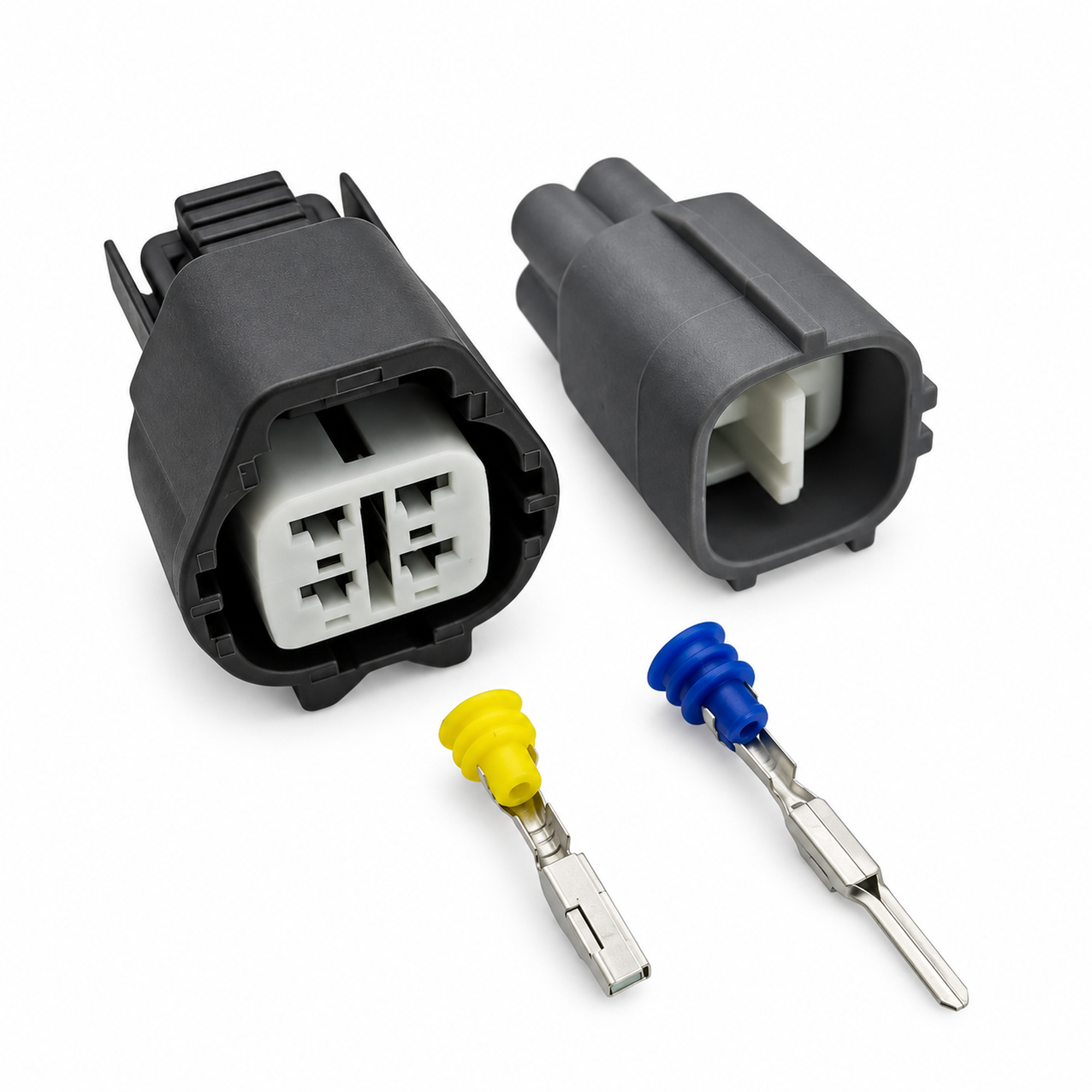 4 Pin Connector Female and Male Automotive Waterproof Oxygen Sensor Wire Harness 6189-0256 For – SP144/4Pin-M+F – image 5