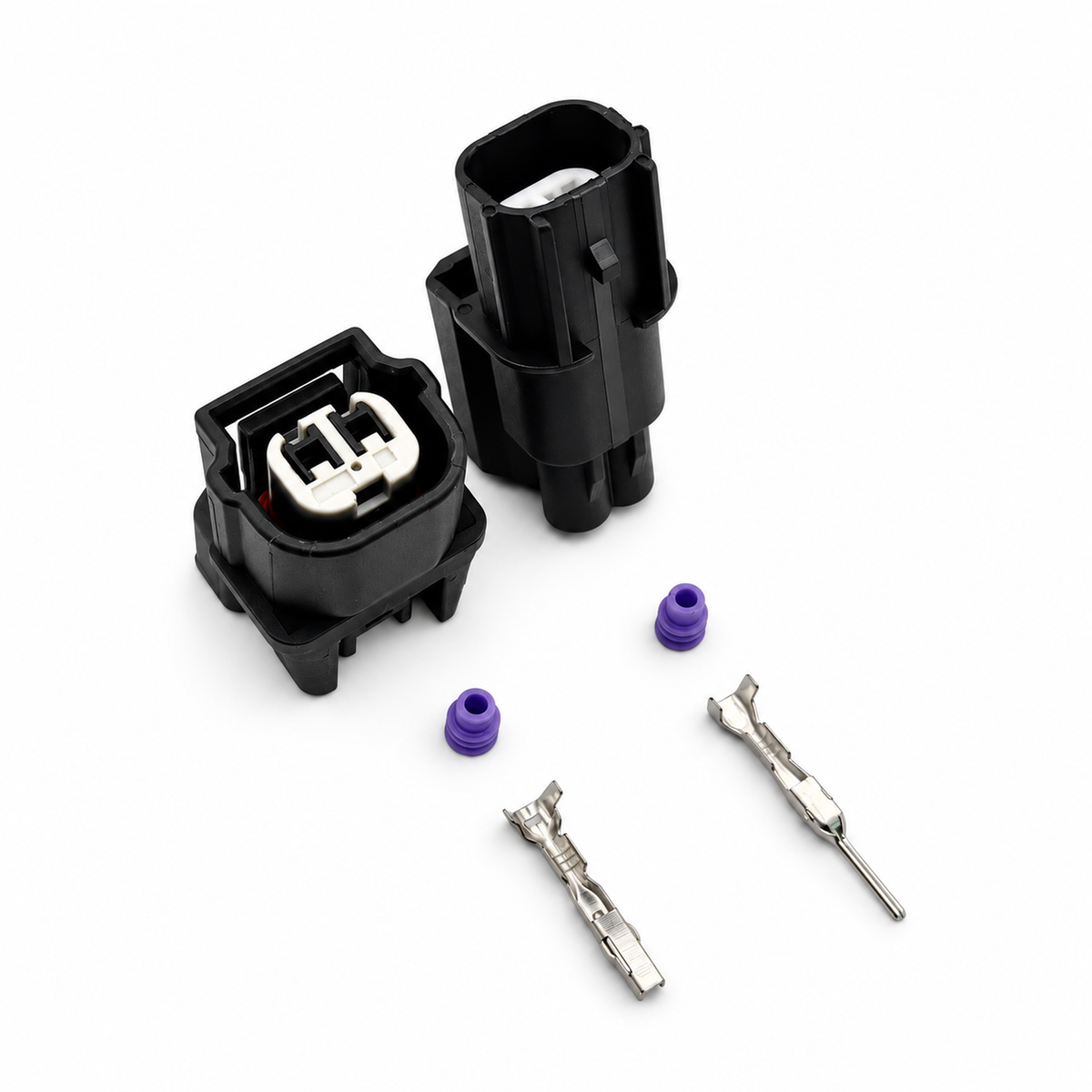 2 Pin Connector 6189-7036 HV-040 ABS Sensor Socket Press Switch Ignition Coil For Honda – SP145/2-Pin/M+F – image 2