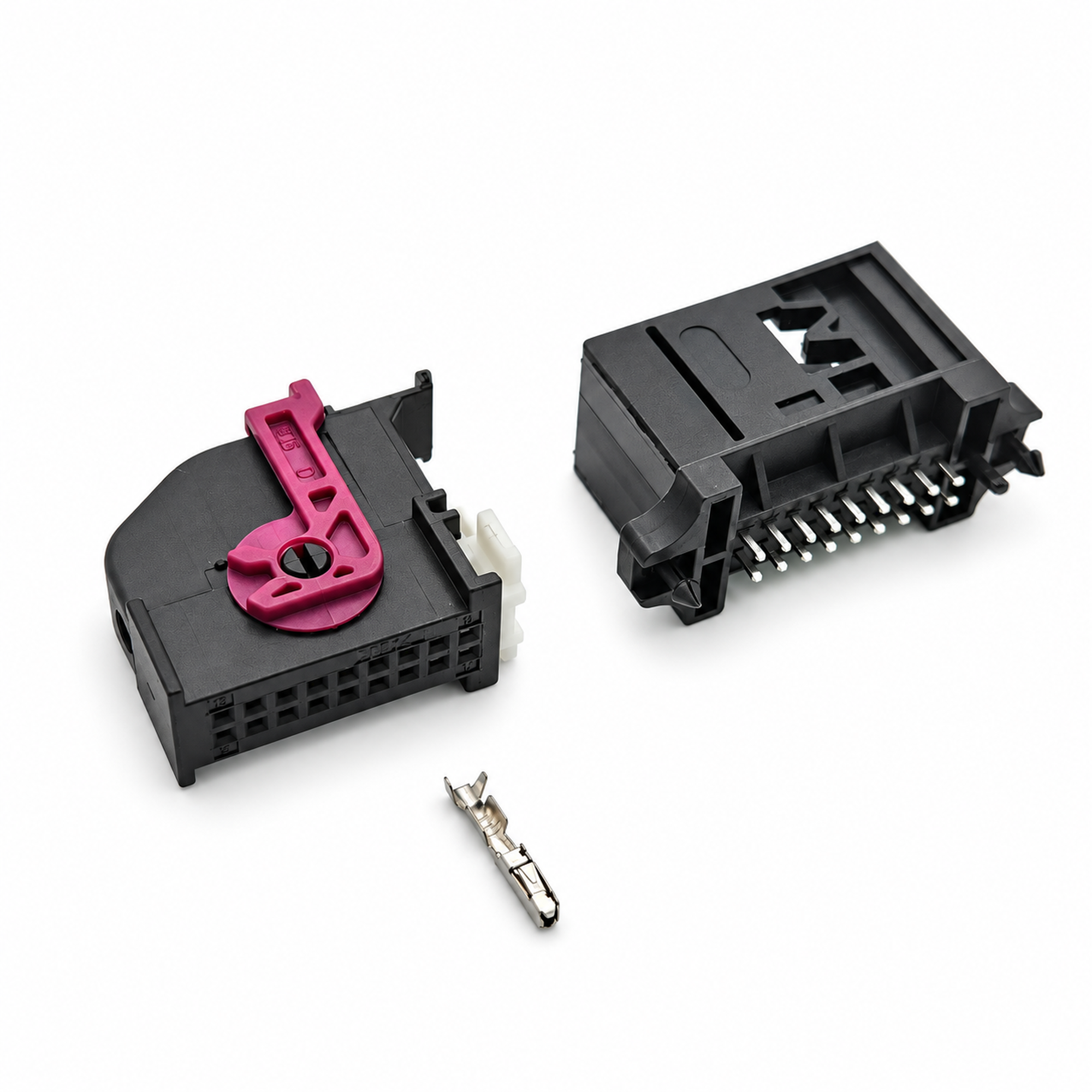 18 Pin Connector Male and Female 5Q0 972 718A ECU 5Q0972718A Car Socket Car Socket 1-1355154-1 – SP148/18-Pin/M+F – image 1