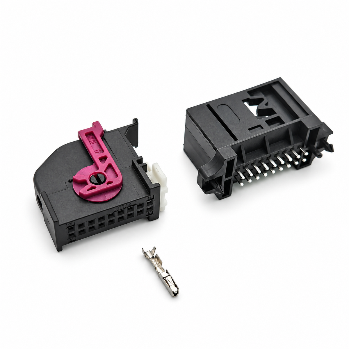 18 Pin Connector Male and Female 5Q0 972 718A ECU 5Q0972718A Car Socket Car Socket 1-1355154-1 – SP148/18-Pin/M+F – image 1