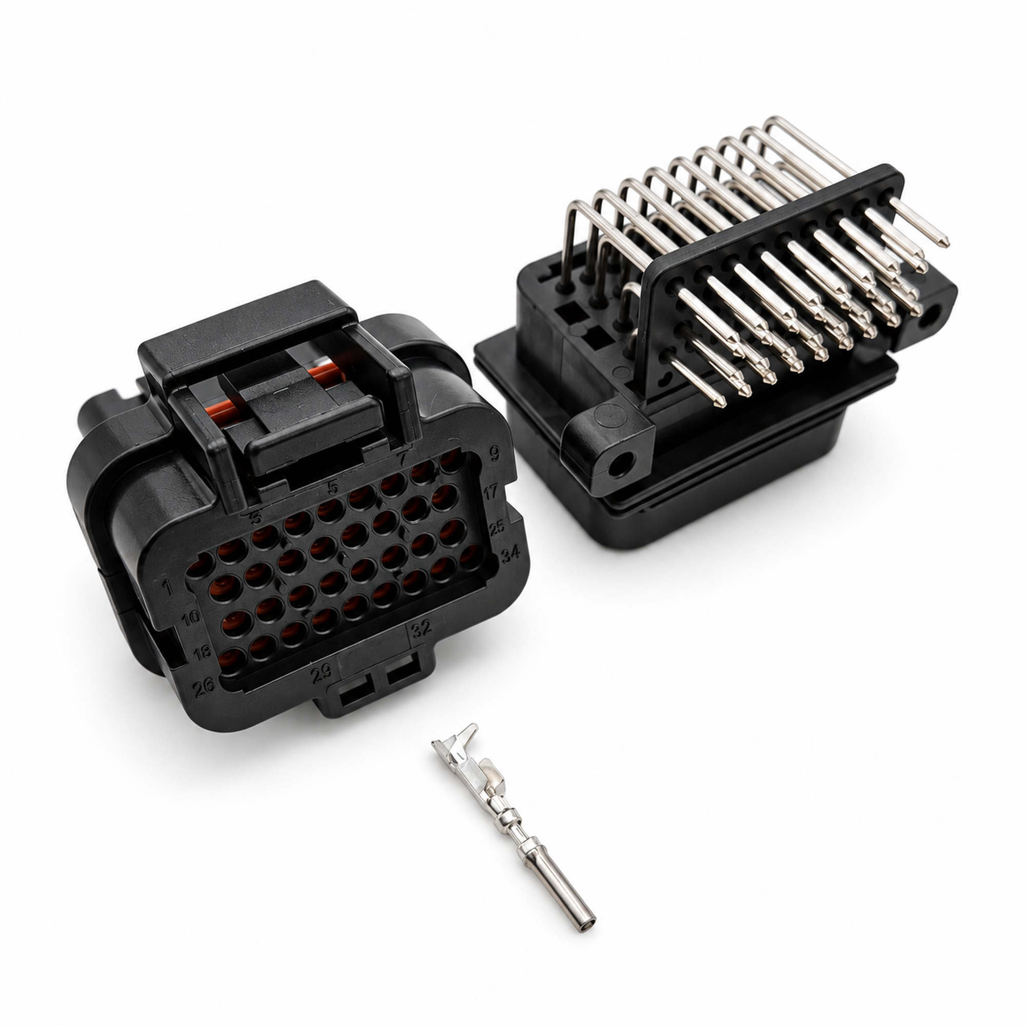 34pin AMP Connector Waterproof Plug Harness 4-1437290-0 6437288-2 – SP160/34pin+Board – image 2