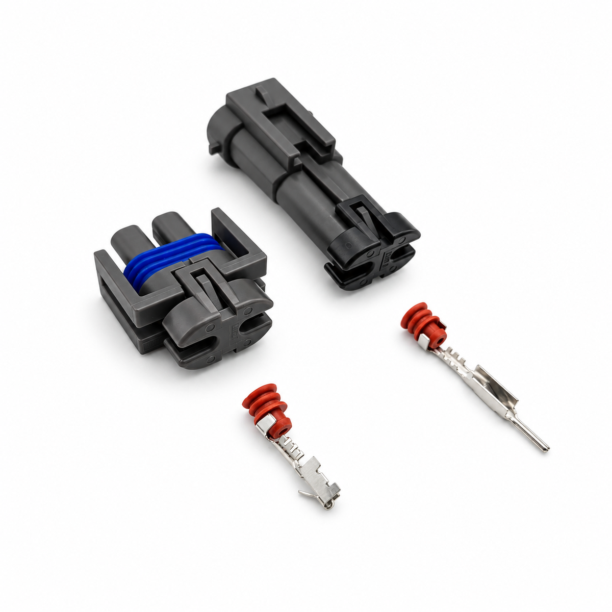 2 Pin Way Delphi 12162017 H1348-2P H1490-2P Automotive Waterproof Connector Female Male Plug – SP164/2pin-M+F – image 1
