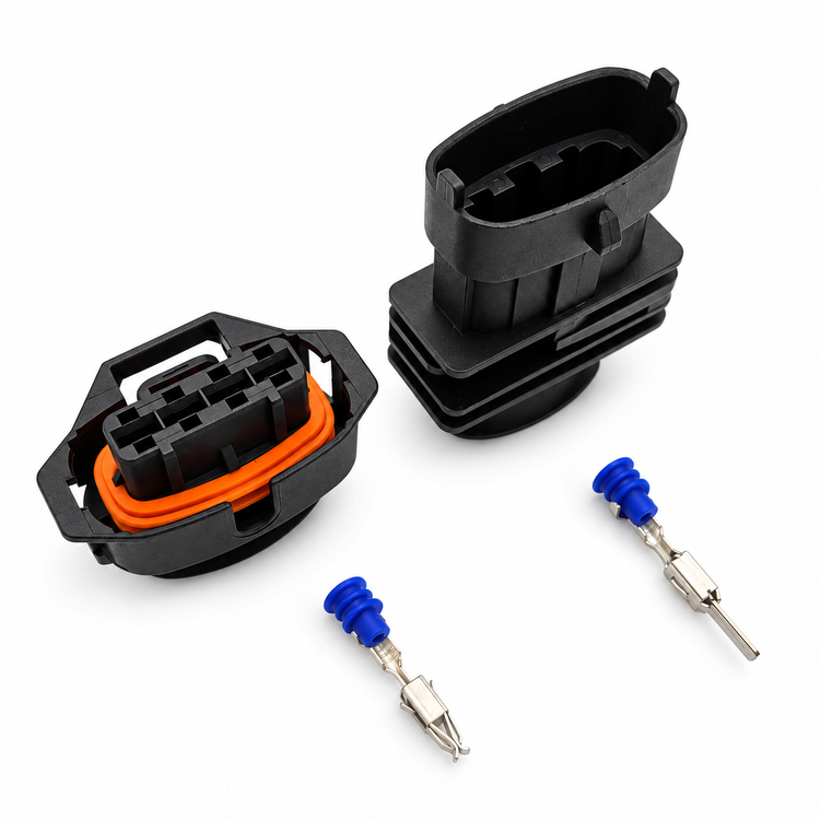 4 Pin Sensor Connector Male Female AC Assembly 1928403736 1928403453 Injector Plug For Bosch – SP166/4pin-M+F – image 1