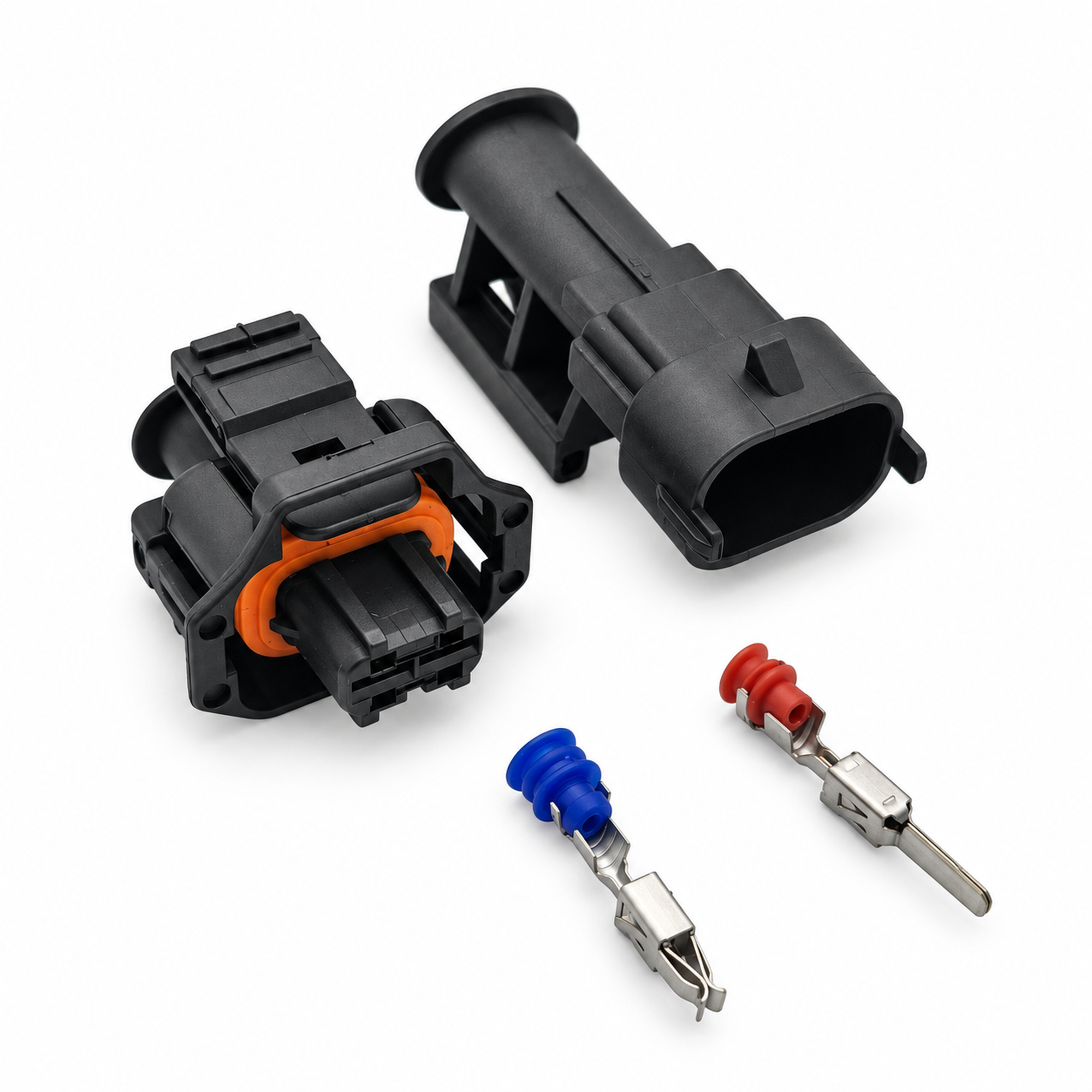 2 Pin 1928403874 936059-1 Diesel Fuel Common Rail Injector Connector Car Cylinder Volume Control – SP175/2pin-M+F – image 3