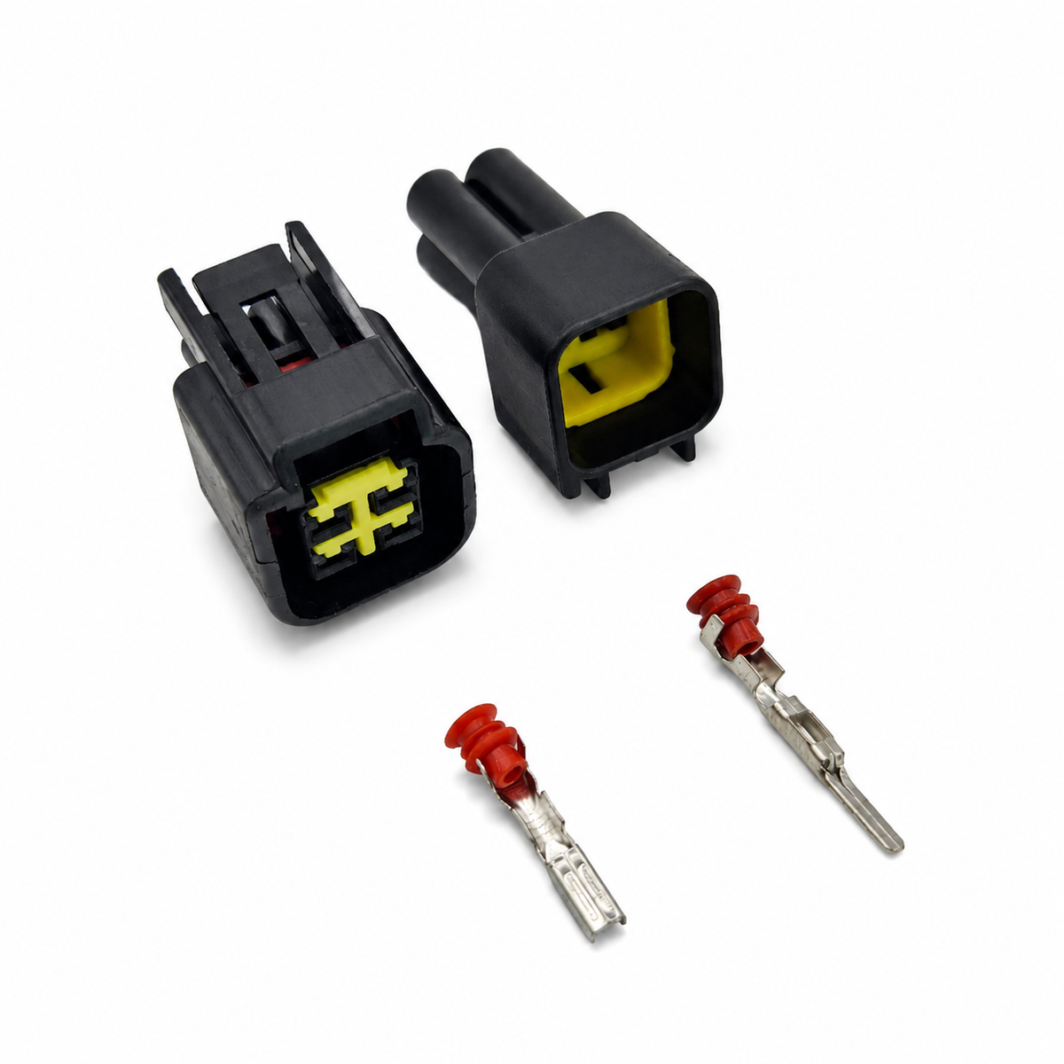 4 Pin Connector Waterproof Wire Socket AC Ignition Coil Plug For Ford FWY-C-4F-B 12444-5504-2