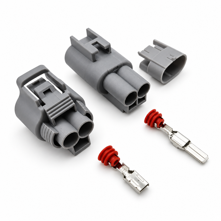 2 Pin 90980-11030 Auto Electrical O2 Oxygen Sensor Plug Waterproof Cable Connector AC Assembly – SP193/2pin-M+F – image 1
