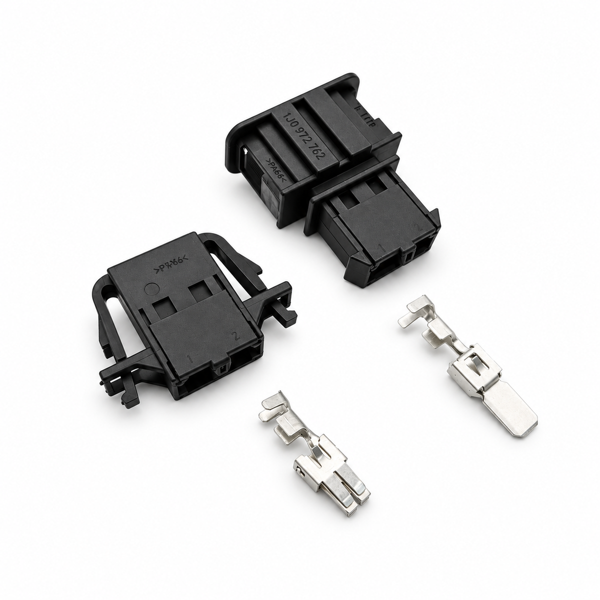 2 Pin Connector Male and Female Engine Fan Blower Electric Pigtail Wire 1j0972762 1j0972752 for – SP195/2Pin-M+F – image 1