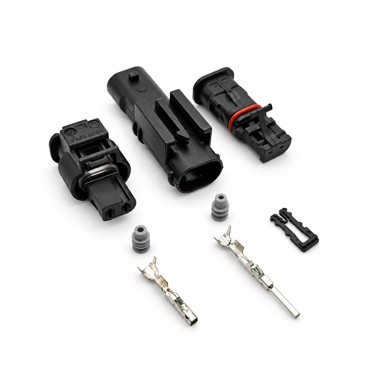 2 Pin Connector Male and Female 872-857-561 Camshaft Solenoid Valve Plug Auto Waterproof – SP199/2Pn-M+F – image 2