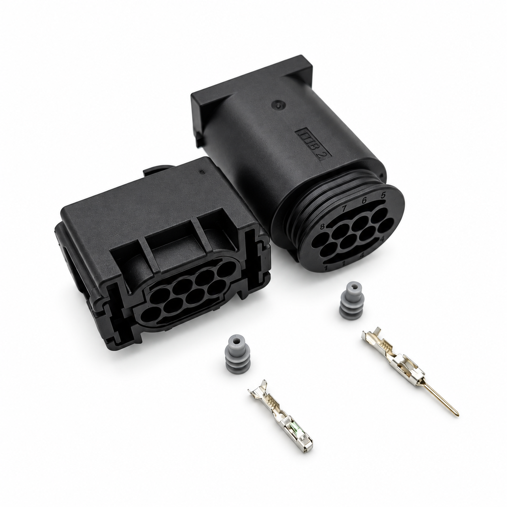 8 Pin 1-1418552-1 1-1534229-1 1534229-1 Reverse Sensor Radar Cable Socket AC Assembly Automotive – SP201/8pin-M+F – image 2
