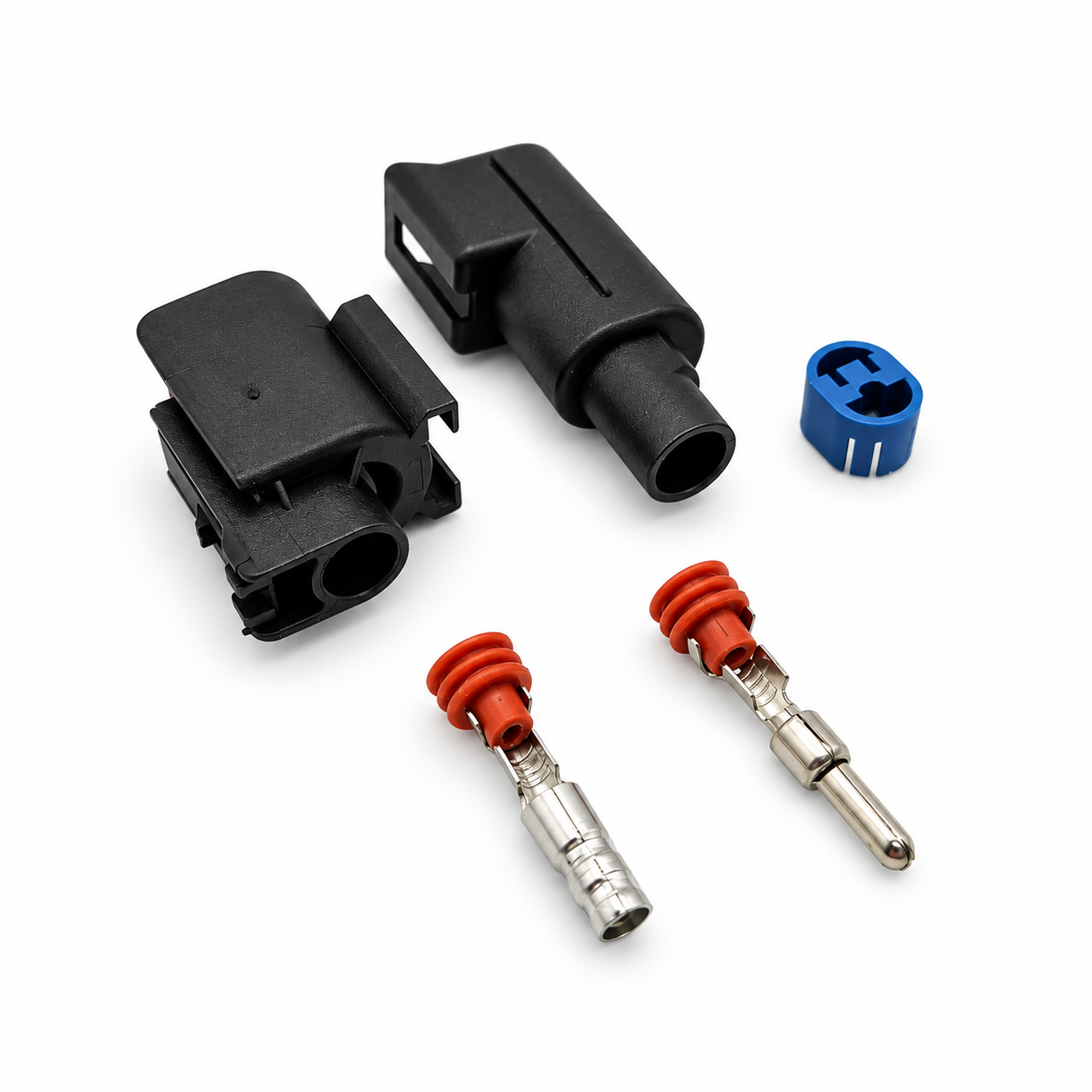 1 Pin 2.8 Series 98015-0001 Auto Waterproof Wiring Socket 980150001 Automobile Plastic Housing – SP205/1pin-M+F – image 1
