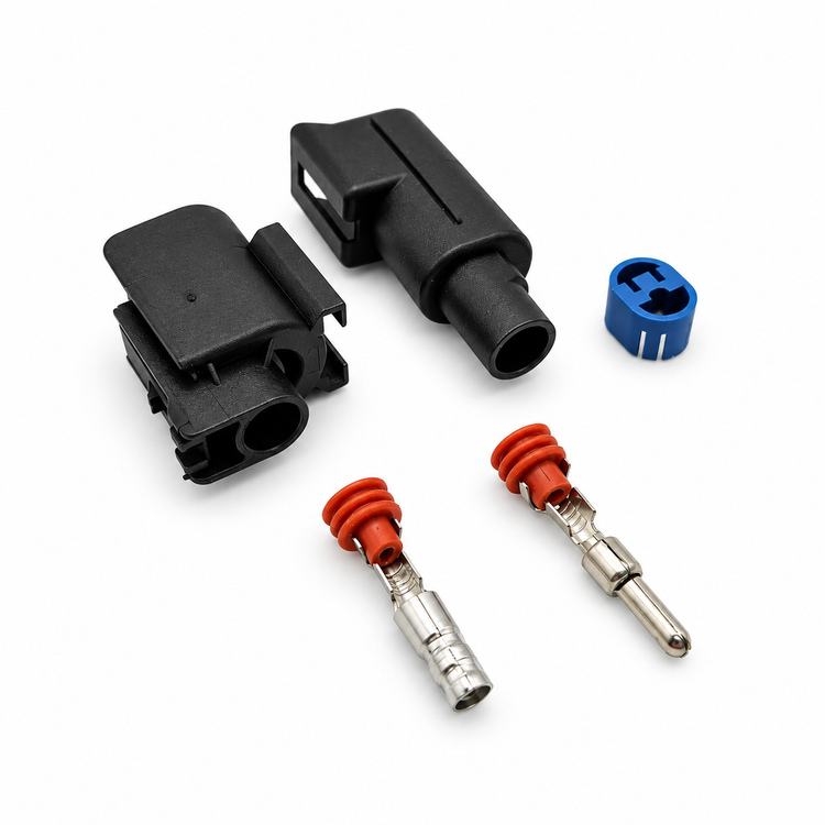 1 Pin 2.8 Series 98015-0001 Auto Waterproof Wiring Socket 980150001 Automobile Plastic Housing – SP205/1pin-M+F – image 1