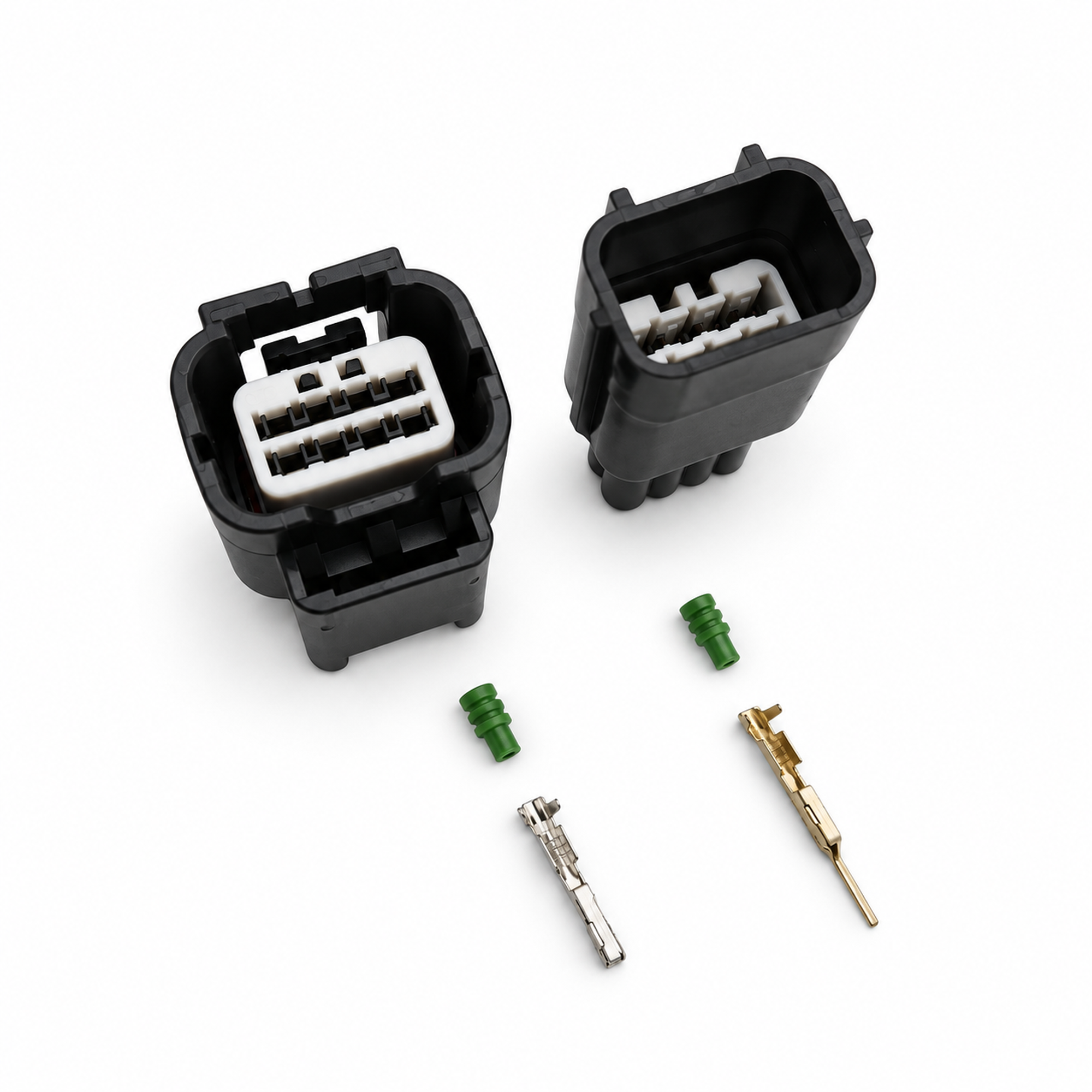 8 pin Auto Headlight Socket Auto Radar Cable Connector Plug 7283-2148-30 For Honda 7282-2148-30 – SP206/8pin-M+F – image 1