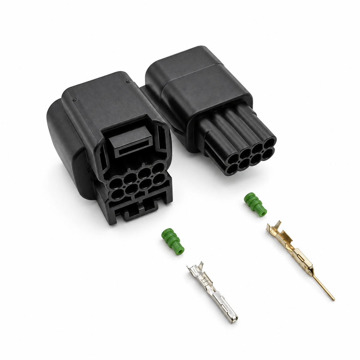 8 pin Auto Headlight Socket Auto Radar Cable Connector Plug 7283-2148-30 For Honda 7282-2148-30 – SP206/8pin-M+F – image 2