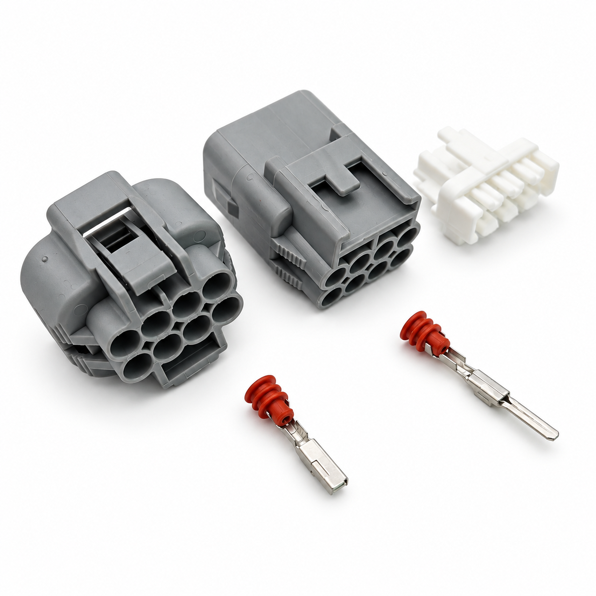 8 Pin 90980-10897 90980-10896 Automotive Connector Reversing Radar Assembly Plug PDC Socket For – SP208/8pin-M+F – image 1