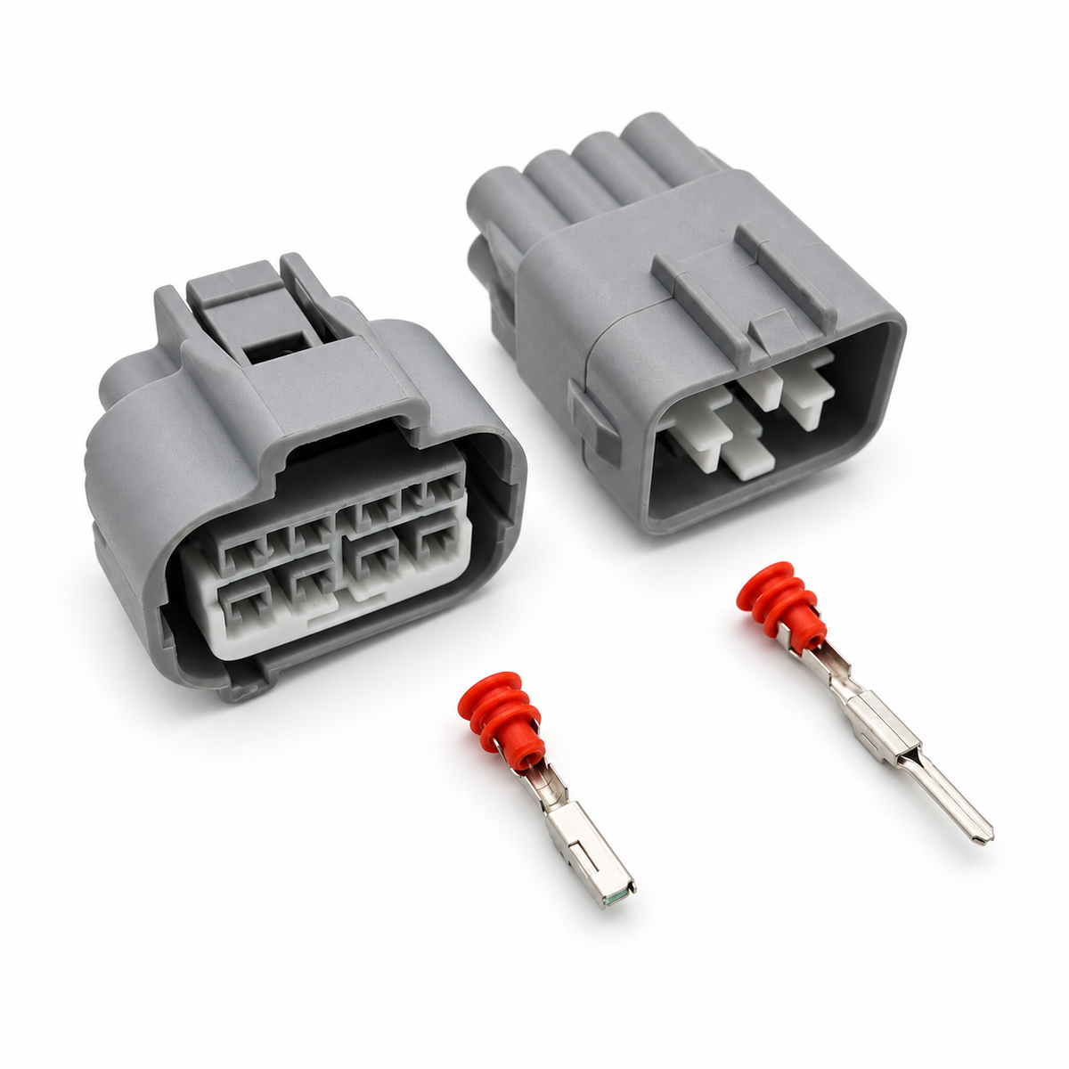 8 Pin 90980-10897 90980-10896 Automotive Connector Reversing Radar Assembly Plug PDC Socket For – SP208/8pin-M+F – image 4