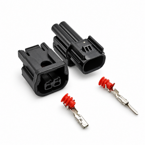 2 Pin Connector Male and Female 6181-6851 6189-7408 LED Light Fog Lamp Cable Waterproof Plug For – SP210/2-Pin/M+F – image 1