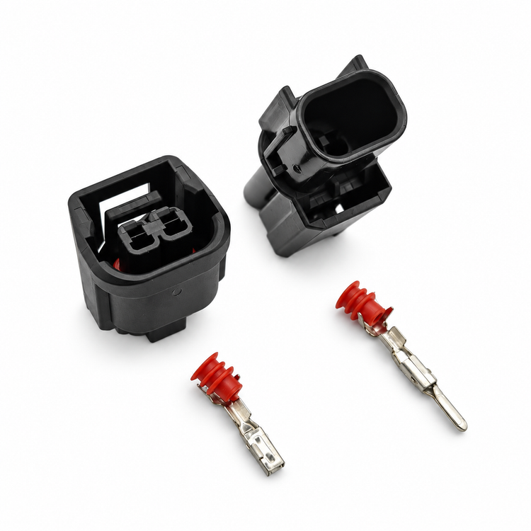 2 Pin Connector Male and Female 6181-6851 6189-7408 LED Light Fog Lamp Cable Waterproof Plug For – SP210/2-Pin/M+F – image 3