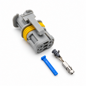 4 Pin Automobile waterproof connector EBS Knor 2.2 2.3 Rear modulator plug 18650.000.001 – SP212-Black – image 1