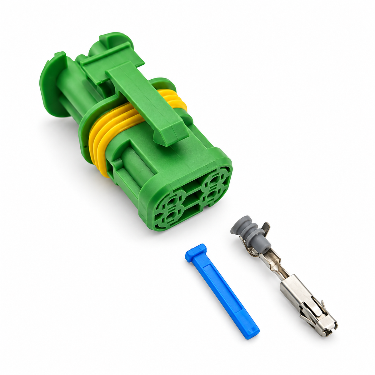 4 Pin Automobile waterproof connector EBS Knor 2.2 2.3 Rear modulator plug 18650.000.001 – SP212-Black – image 4