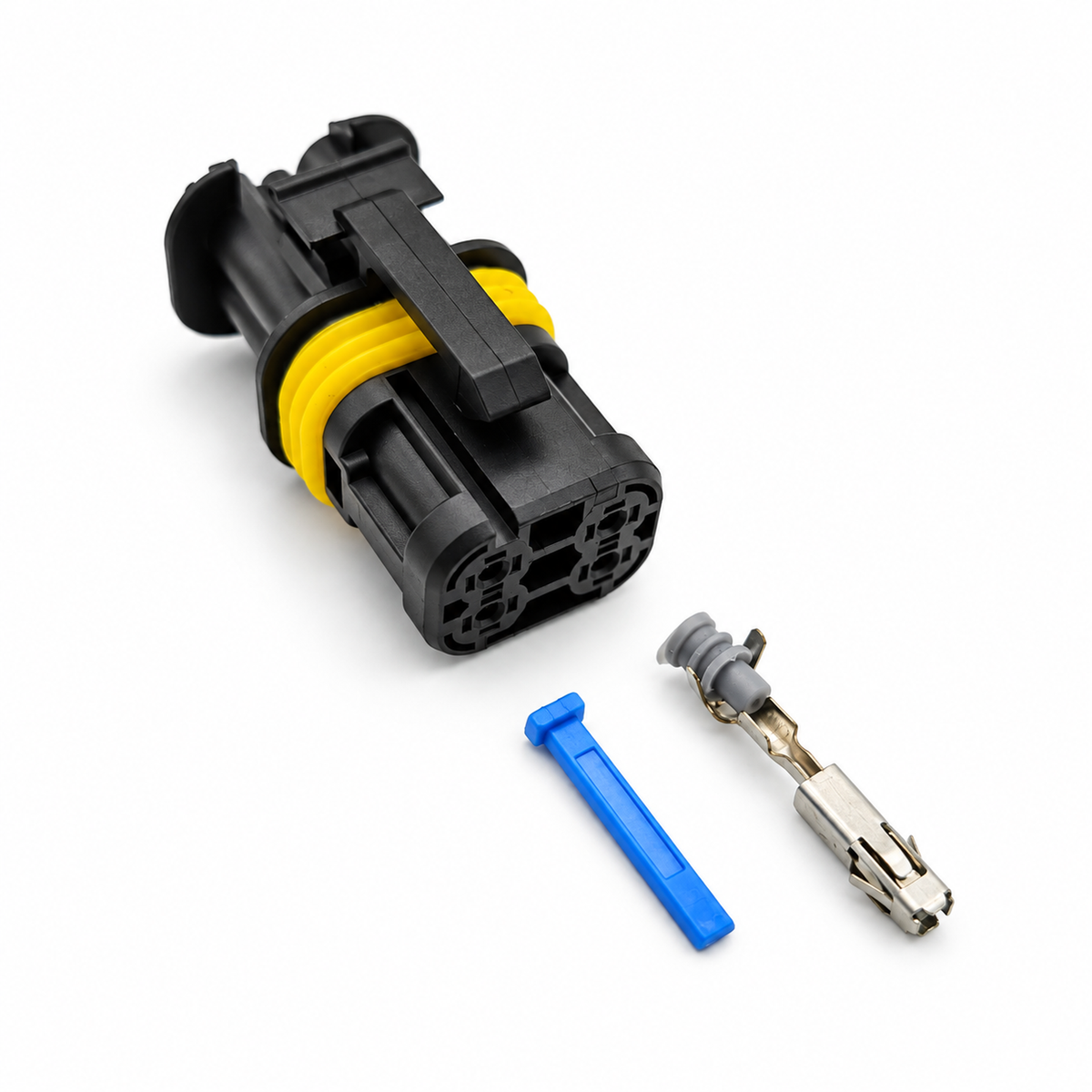 4 Pin Automobile waterproof connector EBS Knor 2.2 2.3 Rear modulator plug 18650.000.001 – SP212-Black – image 13
