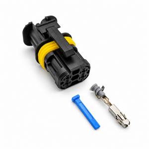 4 Pin Automobile waterproof connector EBS Knor 2.2 2.3 Rear modulator plug 18650.000.001 – SP212-Black – image 13