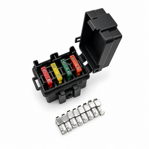 4 Way Fuse Box Standard Automotive Circuit Controller Box Medium Relay Assembly Car Fuse Holder – SP215-fusebox – image 5