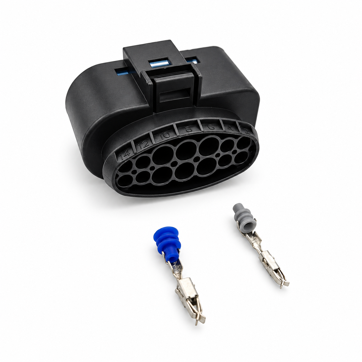 14 Pin Xenon Headlight Connector Plug Female 1719104 1719105 1719105-2 For Ford Mondeo, Tourneo, – SP219/14pin – image 3