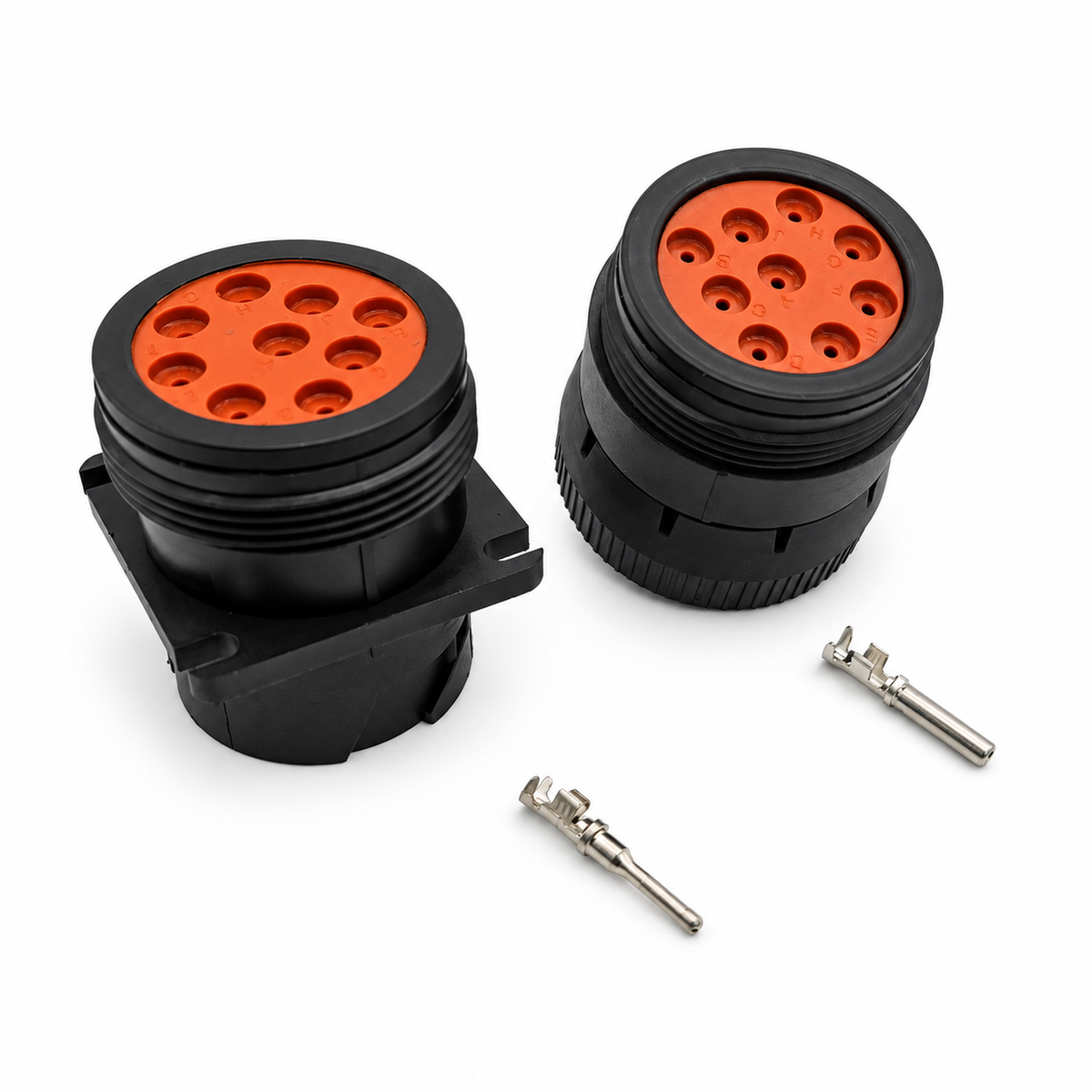 9 Pin HD16-9-1939P HD16-9-1939S Deutsch Waterproof Auto Plug Starter Diagnostic Tool Circular – SP220/9pin-M+F – image 2