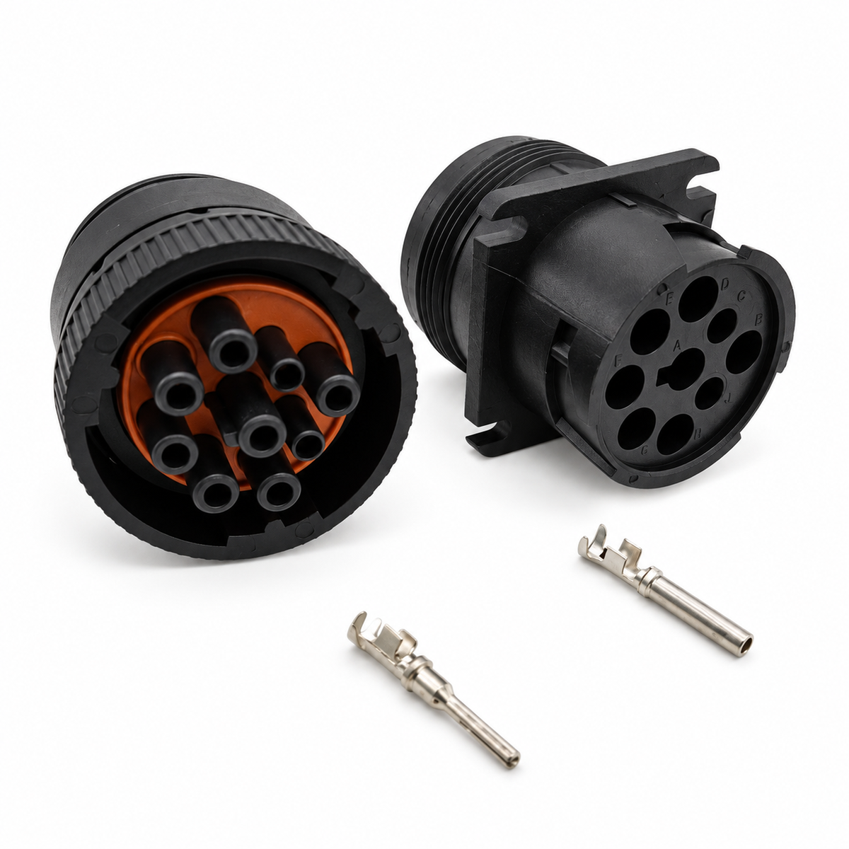 9 Pin HD16-9-1939P HD16-9-1939S Deutsch Waterproof Auto Plug Starter Diagnostic Tool Circular – SP220/9pin-M+F – image 3
