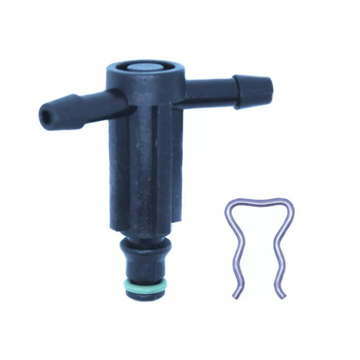 Für Volvo 1.6 D Diesel-Einspritzdüsen-Leckölstecker, hohe Ausführung, 2-Wege x 1