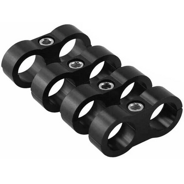 4 Stück AN6 6AN AN -6 Nylon Geflechtschlauch aus Edelstahl, Ölleitung, Kraftstoffleitung, Trennschelle