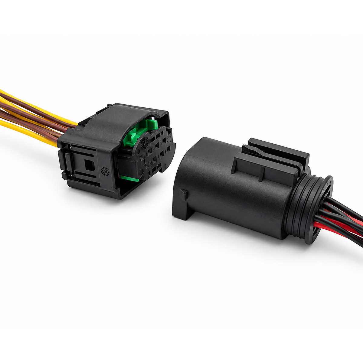 8 Pin 4F0972708 Male Female Connector Sensor ACC Radar Fits VW, Audi, Skoda – T30/M+Fcables – image 2