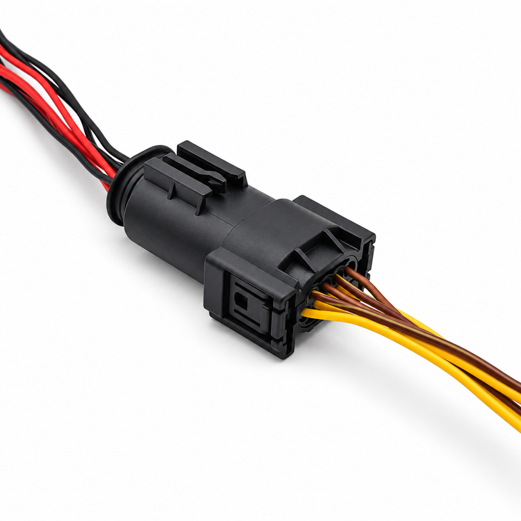 8 Pin 4F0972708 Male Female Connector Sensor ACC Radar Fits VW, Audi, Skoda – T30/M+Fcables – image 9