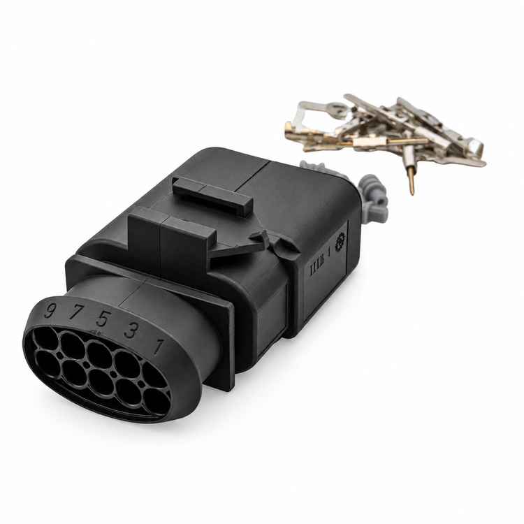 10 Pin Sealed Male JPT Connector Kit for VW AUDI SEAT SKODA VAG - 6X0973815 – T36/connector-10pin – image 2